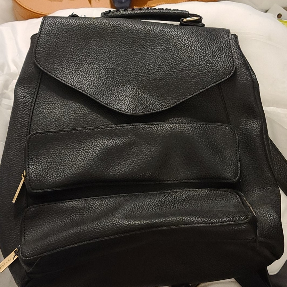 Skinny Dip black laptop backpack